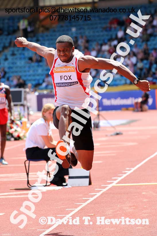 Mens triple jump, Sainsbury's British Champs, Alexander Stadium, Birmingham. Photo: David T. Hewitson/Sprts for All Pics